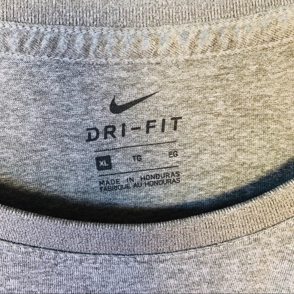 Nike gray t-shirt sz x-large - Picture 2 of 5